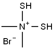 Dimercaptodimethylammonium bromide 化学構造式