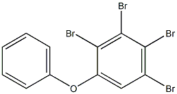 2,3,4,5-四溴联苯醚,,结构式