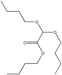 BUTYL DIBUTOXY ACETATE 化学構造式