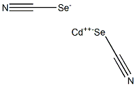 Cadmium selenocyanate Struktur