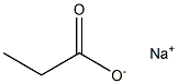 Sodium propanate 结构式