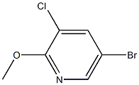 2-甲氧基-3-氯-5-溴吡啶, , 结构式