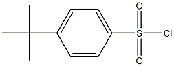 P-tert-butylbenzenesulfonyl chloride Struktur