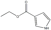 Ethyl pyrrole-3-carboxylate Struktur