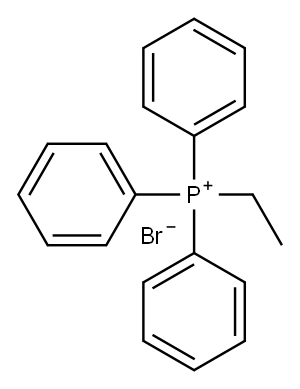 Triphenylethylphosphonium bromide Struktur