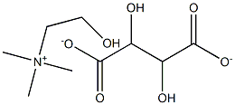 DL-重酒石酸胆碱, , 结构式