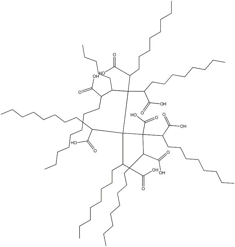 Octocapric acid Struktur