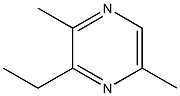 2-ethyl-6-dimethylpyrazine Structure