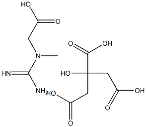 Creatine citrate Structure