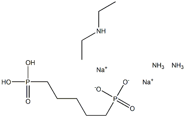 二乙基三胺五亚甲基膦酸二钠 结构式