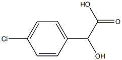 D-对氯扁桃酸,,结构式