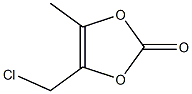 4-氯甲基-5-甲基-1,3-间二氧杂环戊烯-2-酮, , 结构式