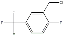 2-fluoro-5-trifluoromethylbenzyl chloride Structure