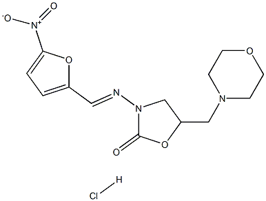 盐酸呋喃它酮 结构式