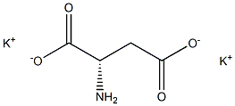 Potassium aspartate Structure