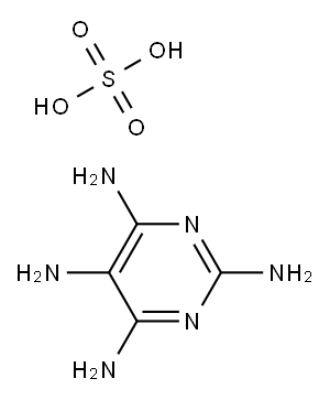 ,4,5,6-TETROAMINOPYRIMIDINE SULFATE Struktur