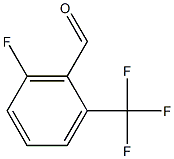 2-(TRIFLUOROMETHYL)-6-FLUOROBENZALDEHYDE Struktur