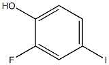 3-FLUORO-4-HYDROXYIODOBENZENE Structure