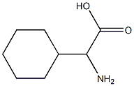 A-AMINOCYCLOHEXYLACETIC ACID Struktur