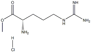 L-ARGININE METHYLESTER MONOHYDROCHLORIDE Struktur