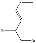 5,6-dibromo-1,3-hexadiene Structure