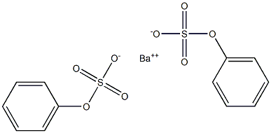 barium phenyl sulfate Structure