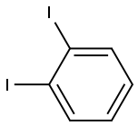 benzene diiodide Structure