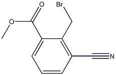 Methyl 2-(Bromomethyl)-3-Cyanobenzoate Structure