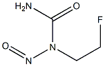 UREA,1-(2-FLUOROETHYL)-1-NITROSO- Struktur