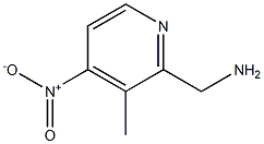 (3-Methyl-4-nitropyridin-2-yl)methylamine Structure