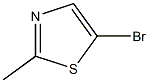 5-Bromo-2-methylthiazole 化学構造式