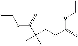 2,2-二甲基戊二酸二乙酯, , 结构式