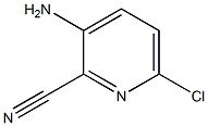 3-氨基-2-甲氰-6-氯吡啶, , 结构式