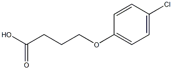 4-(P-CHLOROPHENOXY)BUTYRIC ACID 95% Structure