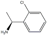 (1S)-1-(2-CHLOROPHENYL)ETHANAMINE 化学構造式