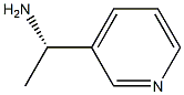 (1S)-1-PYRIDIN-3-YLETHANAMINE 结构式