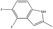 4,5-DIFLUORO-2-METHYLINDOLE ,98% Structure