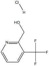 (3-TRIFLUOROMETHYL-PYRIDIN-2-YL) METHANOL HYDROCHLORIDE Structure