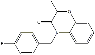 4-(4-fluorobenzyl)-2-methyl-2H-1,4-benzoxazin-3(4H)-one