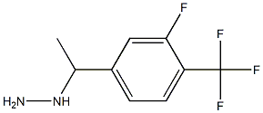 1-(1-(3-fluoro-4-(trifluoromethyl)phenyl)ethyl)hydrazine