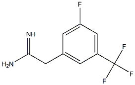 2-(3-fluoro-5-(trifluoromethyl)phenyl)acetamidine Structure