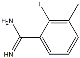 2-iodo-3-methylbenzamidine Struktur