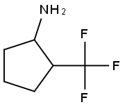 2-Trifluoromethyl-cyclopentylamine Structure