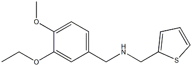 [(3-ethoxy-4-methoxyphenyl)methyl](thiophen-2-ylmethyl)amine