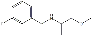 [(3-fluorophenyl)methyl](1-methoxypropan-2-yl)amine