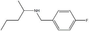 [(4-fluorophenyl)methyl](pentan-2-yl)amine Structure