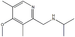 [(4-methoxy-3,5-dimethylpyridin-2-yl)methyl](propan-2-yl)amine