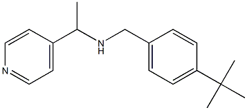 [(4-tert-butylphenyl)methyl][1-(pyridin-4-yl)ethyl]amine