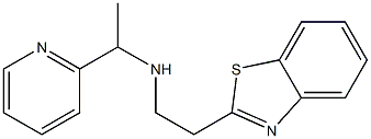[2-(1,3-benzothiazol-2-yl)ethyl][1-(pyridin-2-yl)ethyl]amine|