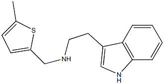 [2-(1H-indol-3-yl)ethyl][(5-methylthiophen-2-yl)methyl]amine